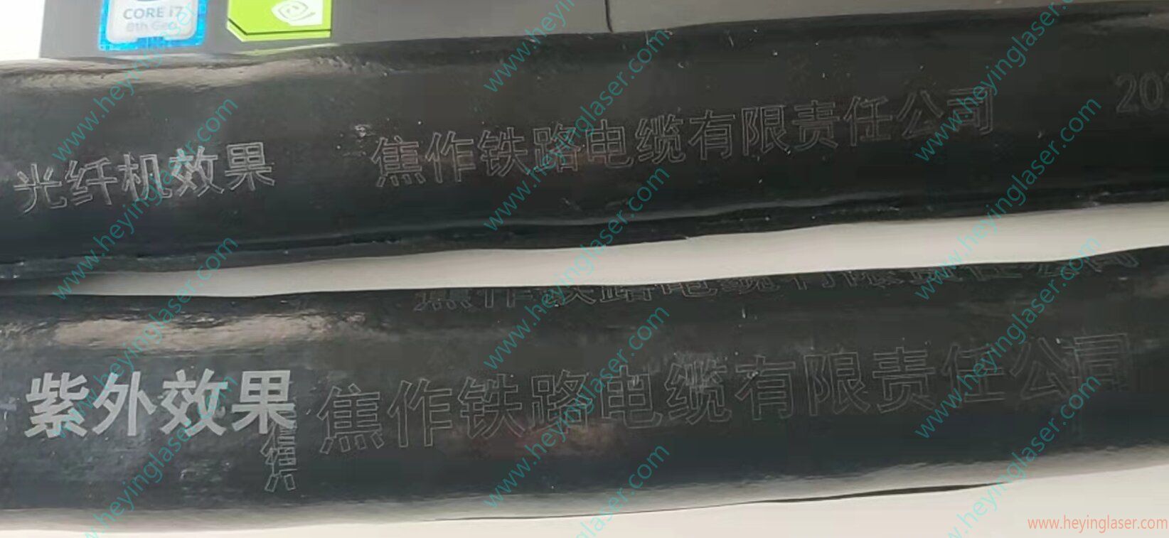 PE材料打標效果對比_proc PE材料打標效果對比_proc